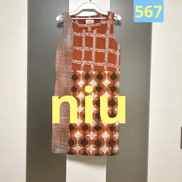niu 실크 원피스