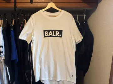 BALR. 티셔츠 화이트 블랙 2매 세트