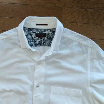 Paul Smith 반팔 셔츠 L 사이즈 화이트