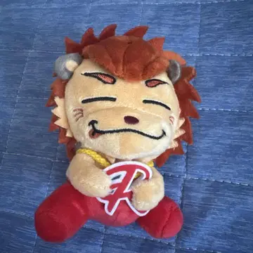 3대째 이마이치 류지 봉제 인형 키링 RED