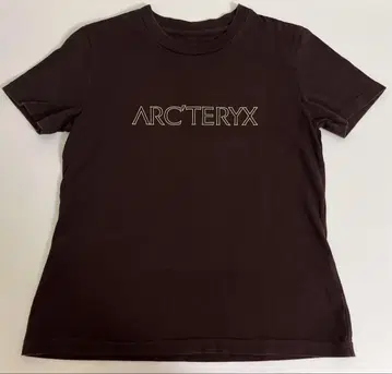 ARC'TERYX 브라운 반팔 티셔츠
