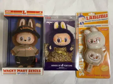 LABUBU Wacky Mart 세트 라부 소라마치 팝 마트