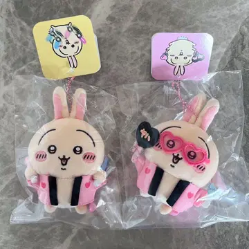 치이카와 토끼 덕질 마스코트 부채 & 응원봉 세트