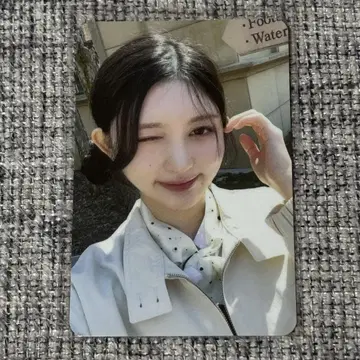 IVE minive school 봉제 인형 허그백 트레이딩 카드 가을