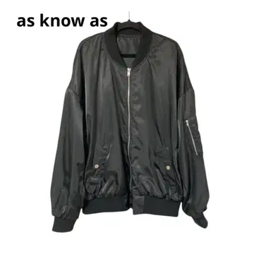 as know as 집업 블루종