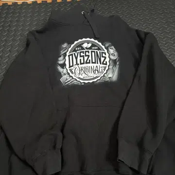 DYSEONE 블랙 후드티 2XL
