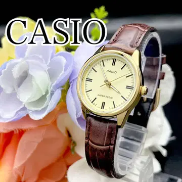 작동 손목시계 CASIO 카시오 골드 새상품 배터리 여성용 H57