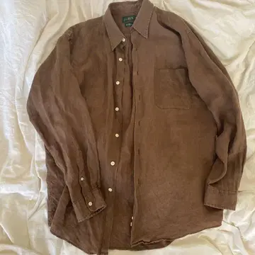 J.crew의 긴팔 셔츠 브라운