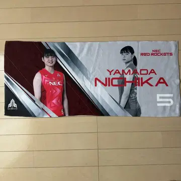 NEC 레드 로케츠 야마다 니치카 타월