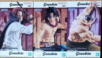 Grandista 피규어 세트 샹크스 에이스 뉴게이트