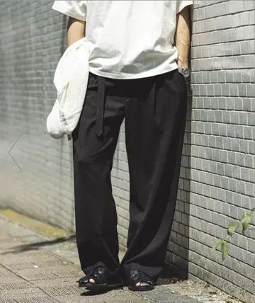 journalstandard relume 워셔블 와이드 슬랙스