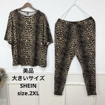새상품급 빅 사이즈 SHEIN 애니멀 셋업