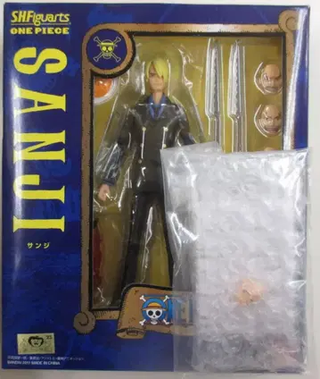 반다이 S.H.Figuarts 원피스 상디 추가 부품(웃는 얼굴) 포함