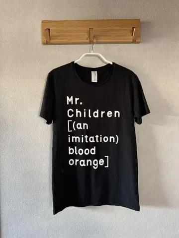 Mr. Children blood orange 투어 T셔츠 S