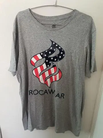로카웨어 rocawear 성조기 티셔츠 XL 그레이