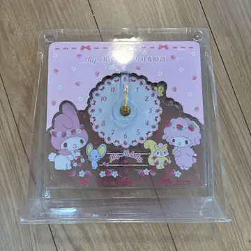 마이멜로디 아크릴 시계