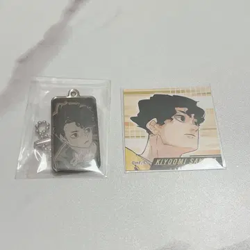 사쿠사 키요오미 점프 페스타 카스테라야키 메탈 참 스티커
