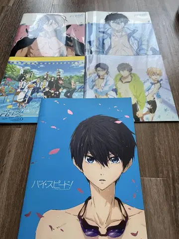 Free! 영화 팜플렛 5권 세트