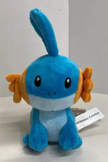 포켓몬 센터 봉제인형/Pokemon fit/갈색 택 포켓몬스터 물짱이