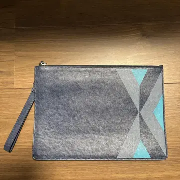 dunhill 클러치백 네이비