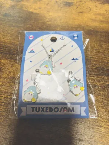 턱시도샘 목걸이 귀찌