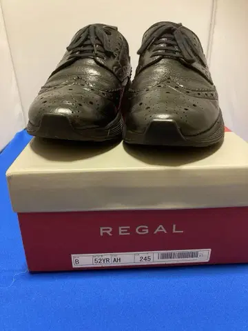 REGAL 52YR AH 가죽 신발 24.5cm 블랙