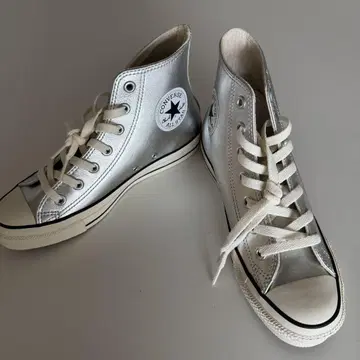 Converse 실버 하이컷 스니커즈