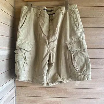 S729.16 NAUTICA 카고 숏팬츠 35W 베이지