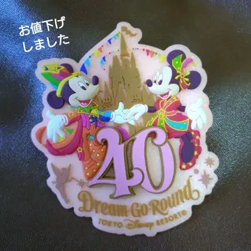 디즈니 40주년 마그넷 디즈니 리조트 40주년 마그넷