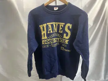124. Hanes 네이비 트레이너 M 사이즈