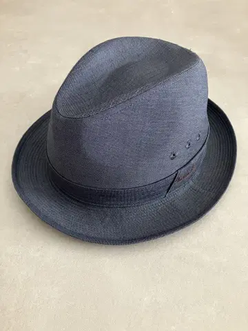 Borsalino 볼사리노 햇 57cm 네이비 일본제