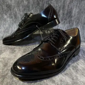 새상품급 FLORSHEIM 윙팁 가죽 신발 12M 가죽 신발 블랙