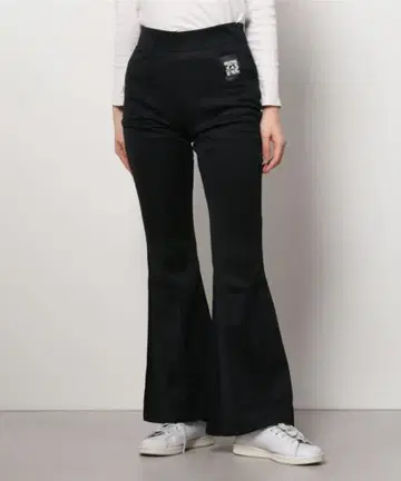 adidas x KARLIE KLOSS 플레어 팬츠 저지 블랙 L