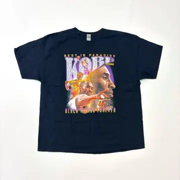YSM23 한정판 코비 브라이언트 NBA 레이커스 티셔츠 2XL