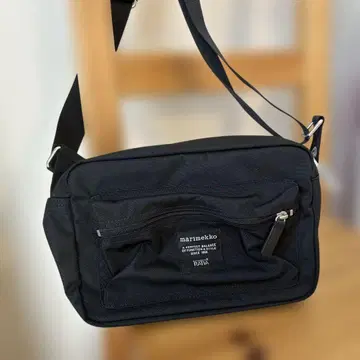 마리메꼬 마이 싱스 블랙 숄더백