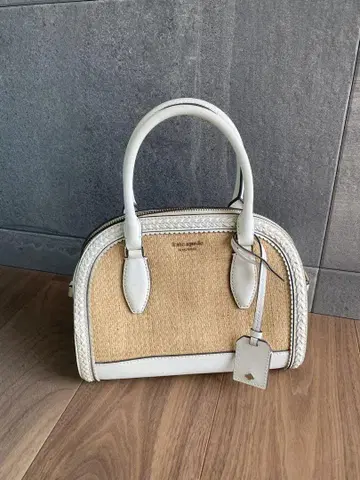 Kate Spade 바스켓백 베이지 화이트