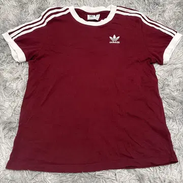 adidas 버건디 티셔츠 M