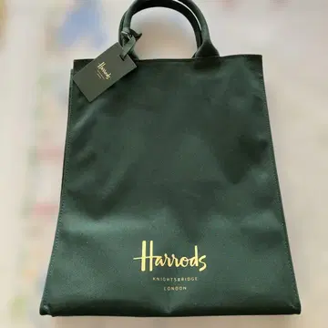 Harrods 신상 그린 토트백