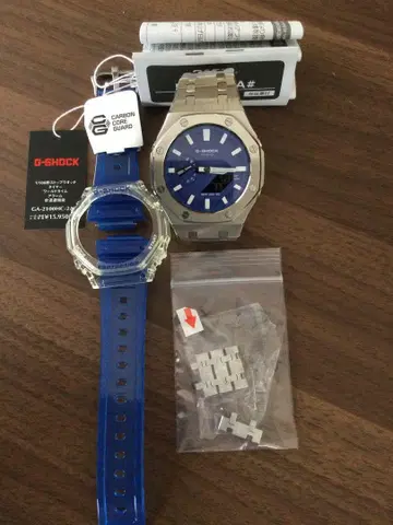 하자품 G-SHOCK GA-2100HC -2AJF 블루