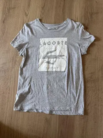 LACOSTE SPORT 그레이 티셔츠 36