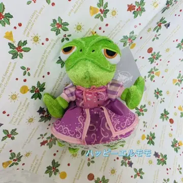 파스칼 봉제 인형 키체인 드레스 라푼젤
