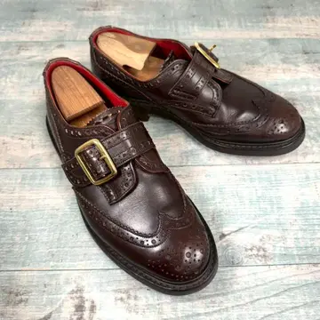 새상품급 Tricker's 명작 메리 제인 스트랩 UK8-5 레어
