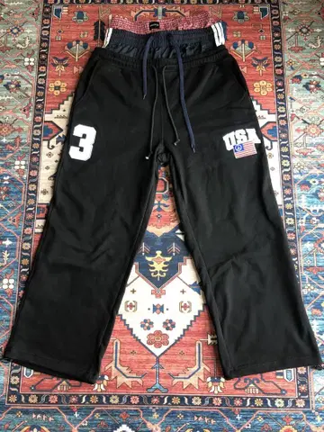 PROJECT G/R 3 LAYERED SWEAT PANTS / BLK