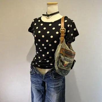 MARC JACOBS 마크 제이콥스 도트 티셔츠 발레 코어