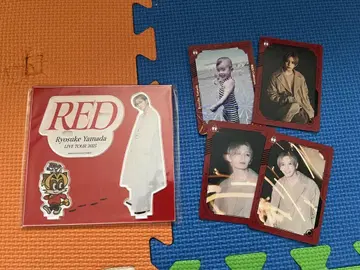 야마다 료스케 RED 아크릴 스탠드 카드 세트
