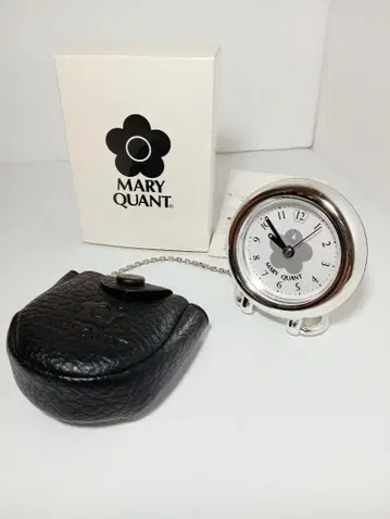 MARY QUANT 마리콴트 포켓 워치 알람 데이지