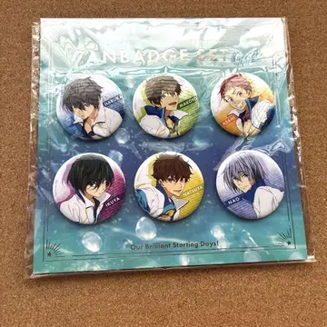 Free! 하이 스피드! 캔뱃지 세트 Type A