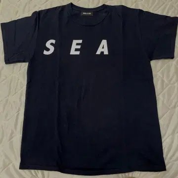 WIND AND SEA 블랙 티셔츠