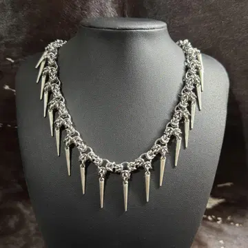 아카이브 펑크 목걸이 그루지 빈티지