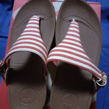 fitflop 샌들 통굽 스트라이프 25cm